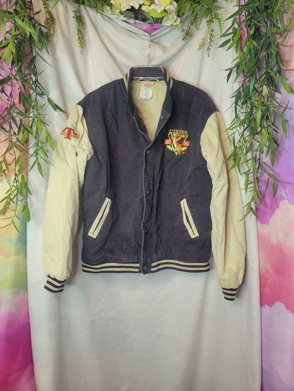 Tigger Bomber Jacket, Worn As Womans Medium, READ DESCRIPTION